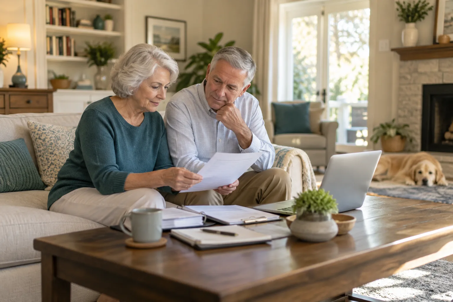 Illustrative scene for medicaid planning